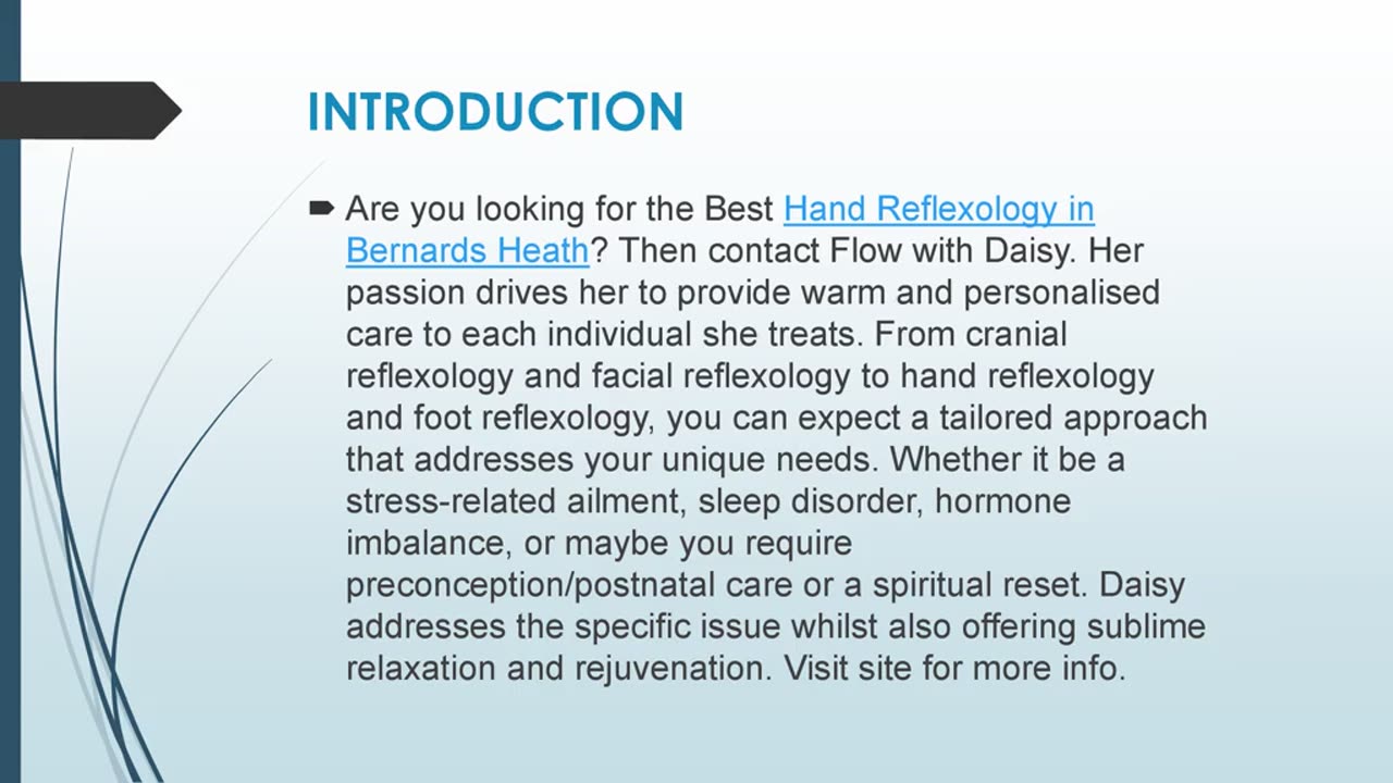 Best Hand Reflexology in Bernards Heath