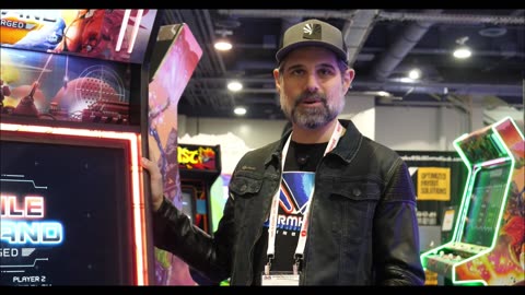 Clip: Retro Ralph Visits The Alan-1 Booth At Amusement Expo 2025