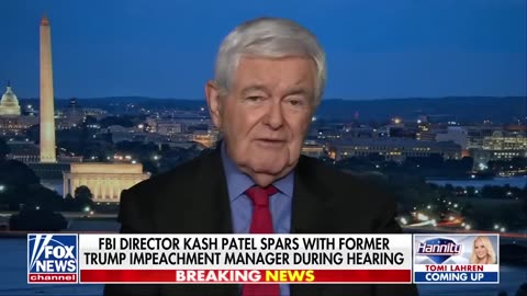 'FOOLS’ Gingrich taunts Dems for tirades against Kash Patel, Bessent.