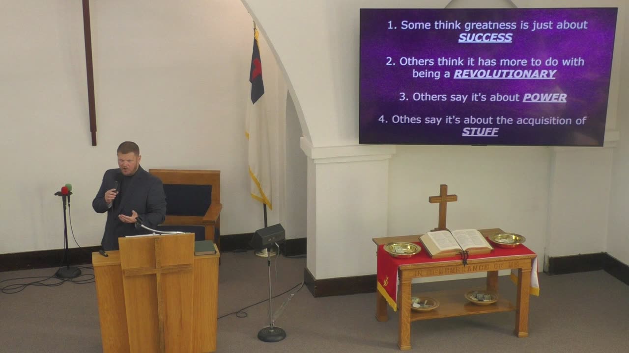 7-13-25 AM - "The Pursuit of Greatness" - Pastor Devin Miller