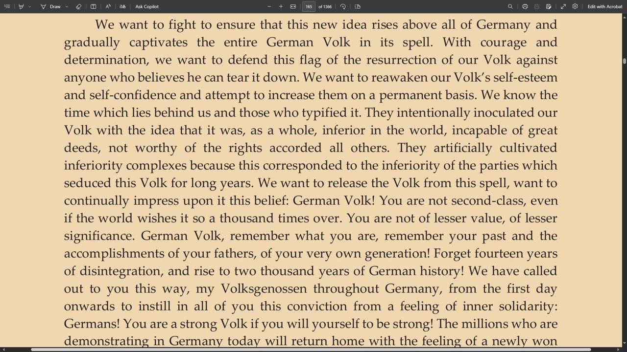 Adolf Hitler Speech - 5/1/1933 Day of Labor 1 of 1 Full ENG