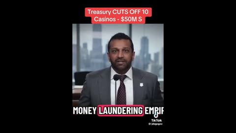 Cartel casino money laundering ..