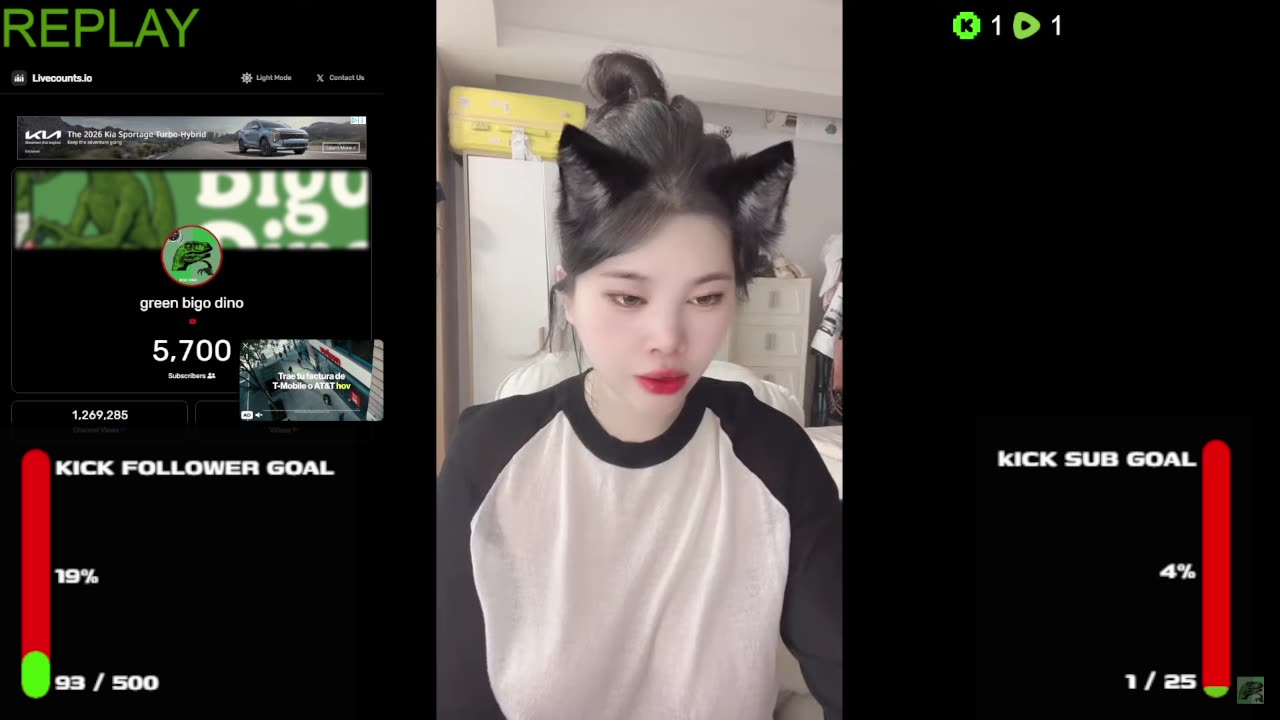 INTERNATIONAL LIVE STREAM RANDOM REPLAY!