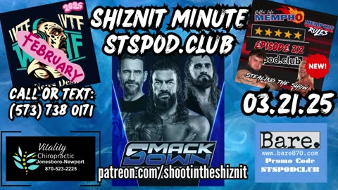 SHIZNIT MINUTE 03.21.25 -BT TALKS SDL!