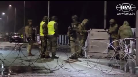 Poland Seals Border with Belarus As Tensions Rise After Massive Drone Incursion