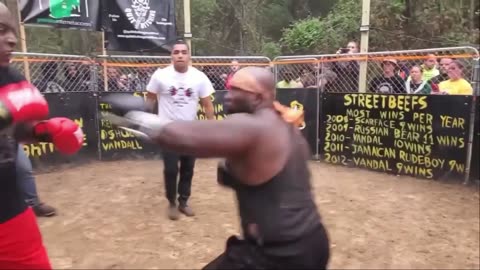 Bodybuilders get Humbled by Smaller Fighters