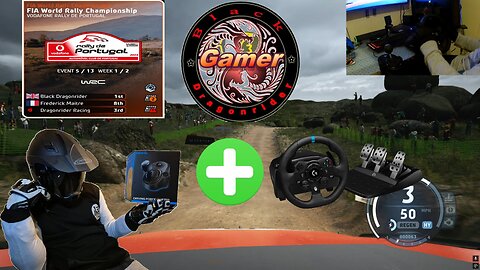 EA SPORTS WRC – Hyundai i20 N Rally1 Vodafone Portugal Stage Logitech G923 Gameplay