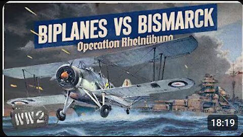 ⚔️ The Swordfish Strike! ✈️🔥 | The Bismarck Part 3 – Vengeance for HMS Hood