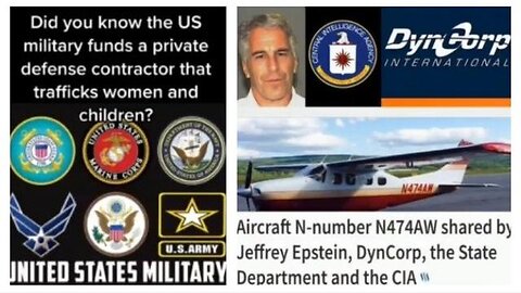 DynCorp - JEFFREY EPSTEIN, CIA, AND DYNCORP MILITARY CONTRACTOR INVOLVED IN CHILD TRAFFICKING
