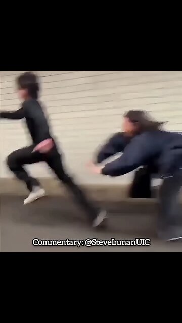 Karen tries to take a man's hat after being triggered by it and fails big time.