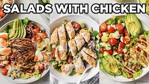 Salad Goals: These Salads with Chicken Win Every Time