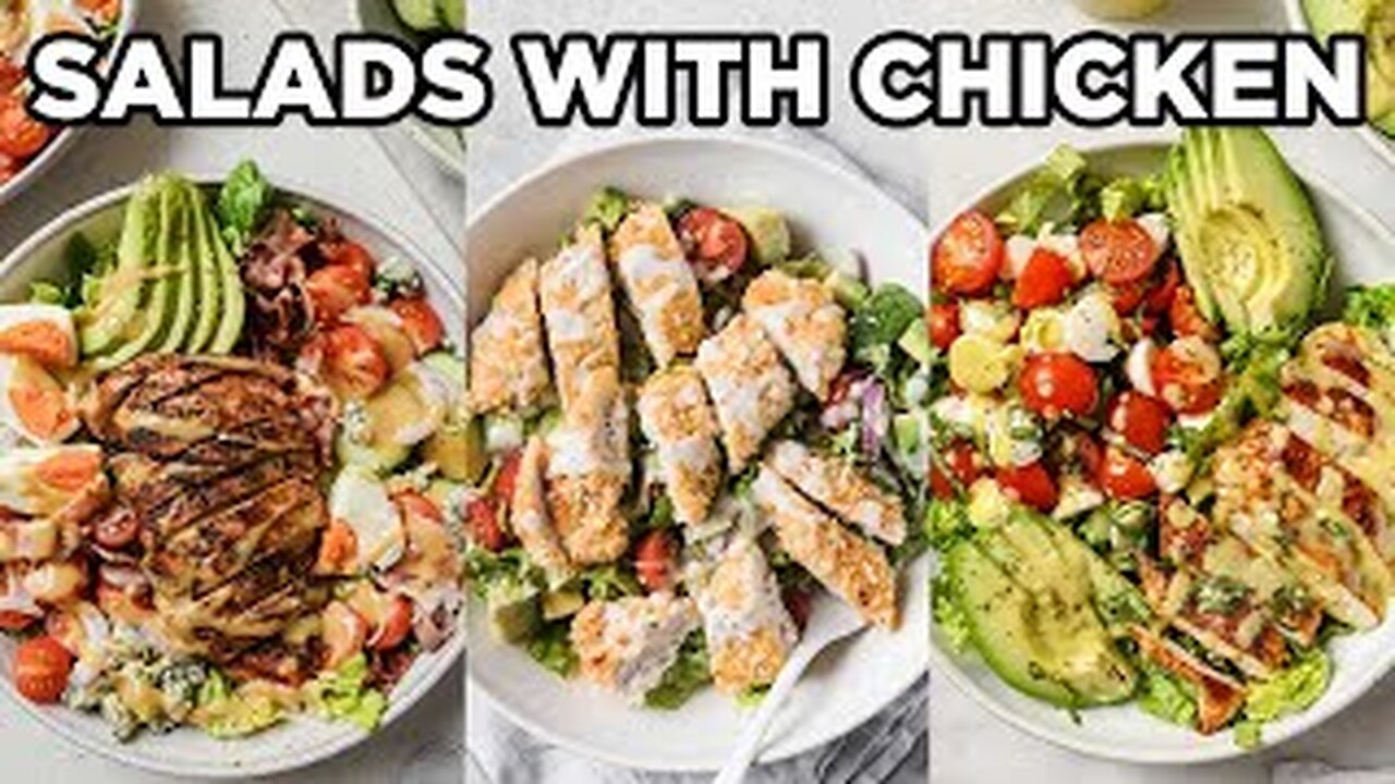Salad Goals: These Salads with Chicken Win Every Time
