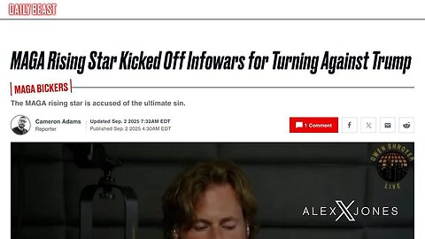 BREAKING: The 'Owen Shroyer Was Fired By Infowars Hoax Crashes & Burns! A