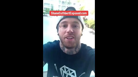 Shane Cuthbert in tropical paradise “look at me now”
