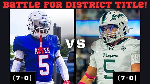 TXHSFB Week 9 6A and 5A Prediction Show