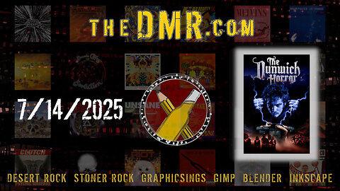 DMR Live 07/14/2025: Desert Rock & Adjacent Cool Tunes + Graphicsing