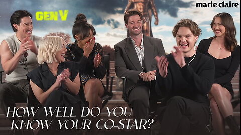The Cast of 'Gen V' | How Well Do You Know Your Co-Star | Marie Claire