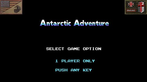 Antarctic Adventure (ColecoVision - Attract Mode) [NA Version]
