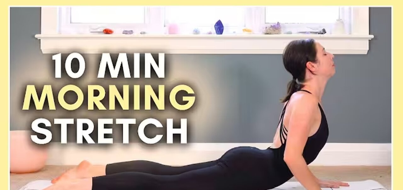 10 minutes gentle morning yoga for beginners