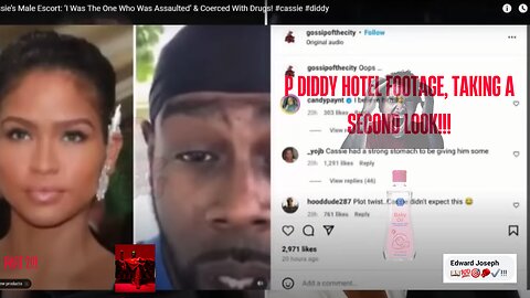 P DIDDY HOTEL FOOTAGE, TAKING A SECOND LOOK!!! Part 2!!!