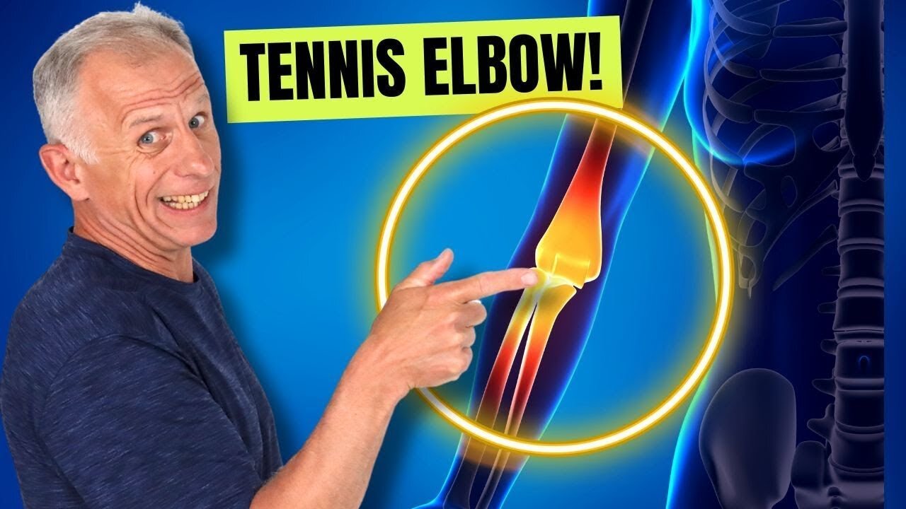 How to Fix Tennis Elbow! (3 Easy Steps)