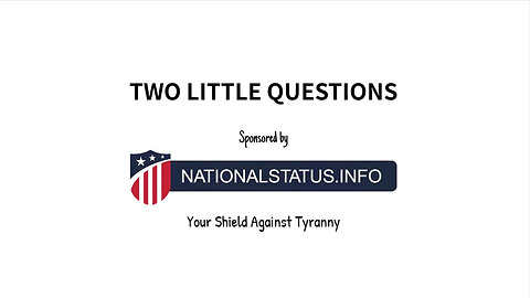 Two Little Questions