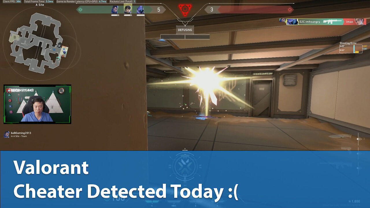 Cheater Detected Today :( | Competitive 0W-2L | Valorant