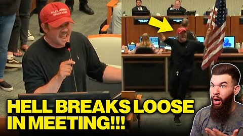 ALL HELL BREAKS LOOSE as Resident GOES OFF at City Council Meeting
