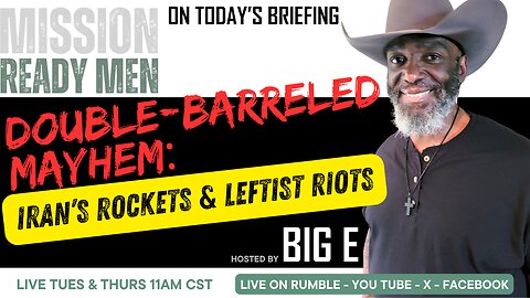 Double-Barreled Mayhem: Iran’s Rockets and Leftist Riots