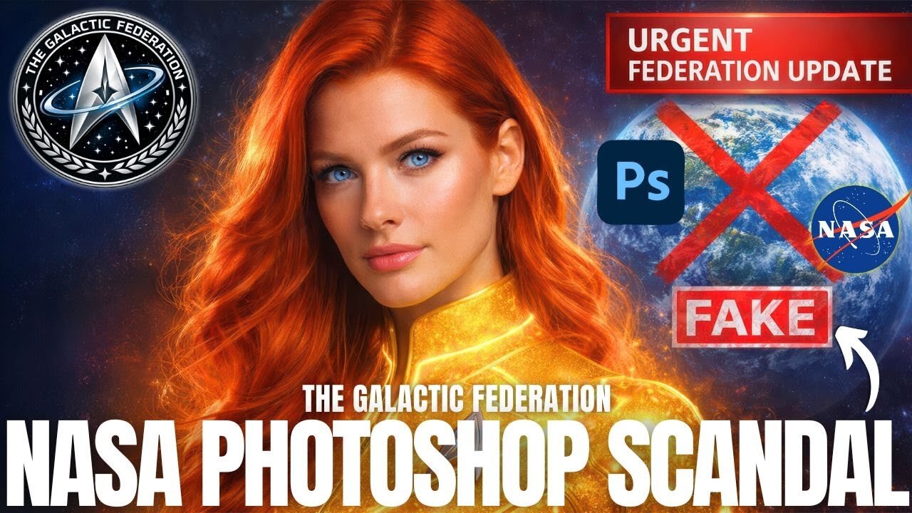 SPACE IS FAKE? "You Have Been Deceived..." | Galactic Federation | GFL Station