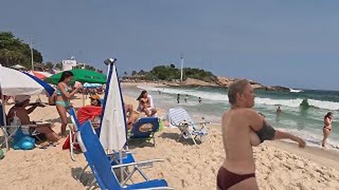 😱 OMG! WHAT A BEACH! | Copacabana Beach Walk Brazil 4K | best beaches in the world 2025