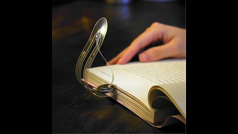 Mark Your Place with Super Creative Bookmark That Doubles as a Lamp