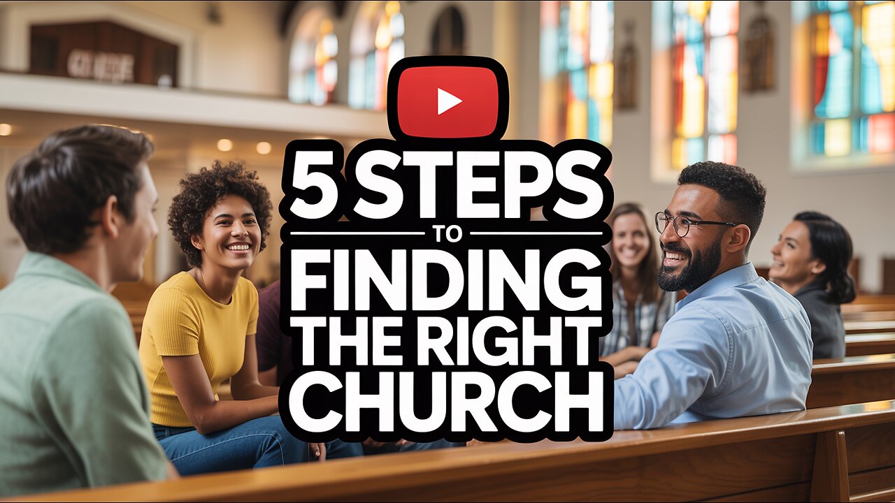 5 CRUCIAL STEPS To Finding The RIGHT Church (Don't Settle!) #ChurchHacks #FaithJourney #jesuschrist