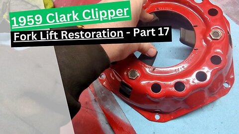 1959 Clark Clipper Fork Lift Restoration: DIY Clutch Rebuild, Gasket Making & Broken Bolt Removal!