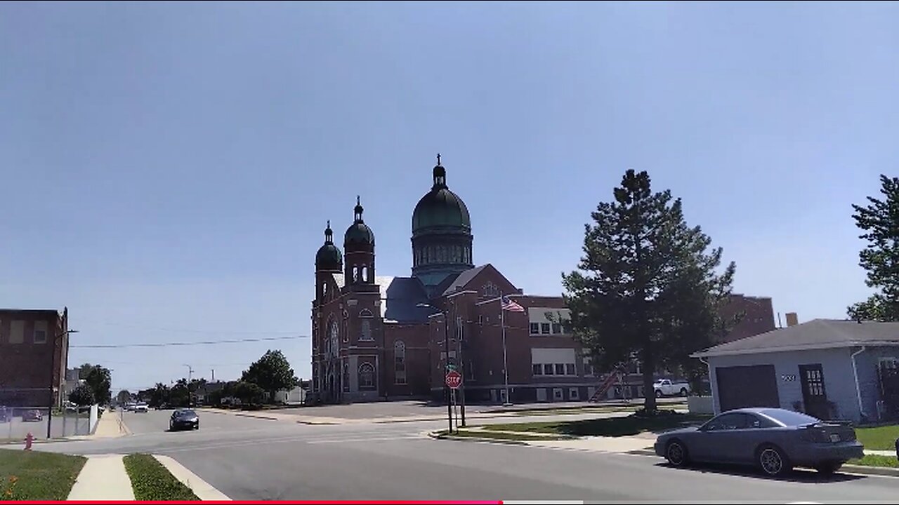 Walking down North Walnut Street