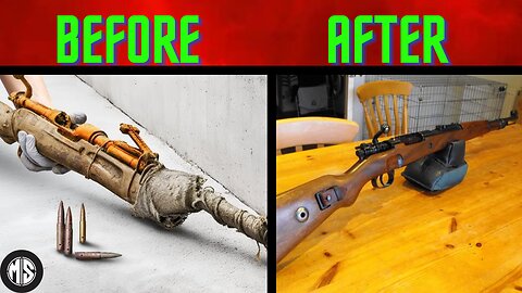 “Old K98 Rifle Makeover – Watch the Full Restoration Process!”