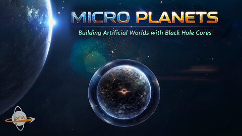Micro Planets: Building Artificial Worlds with Black Hole Cores