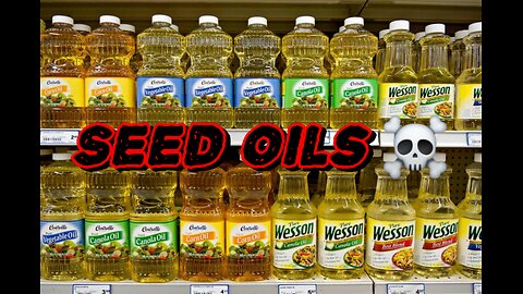 Seed Oils isn't Food