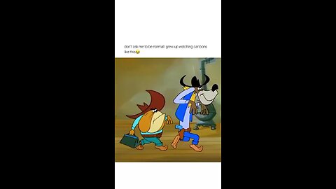 Funny retro cartoon