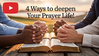 🚀 4 WAYS TO LEVEL UP YOUR PRAYER LIFE (YOU’VE NEVER TRIED!) 🙏 #PrayerBreakthrough #SpiritualGrowth