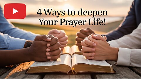 🚀 4 WAYS TO LEVEL UP YOUR PRAYER LIFE (YOU’VE NEVER TRIED!) 🙏 #PrayerBreakthrough #SpiritualGrowth