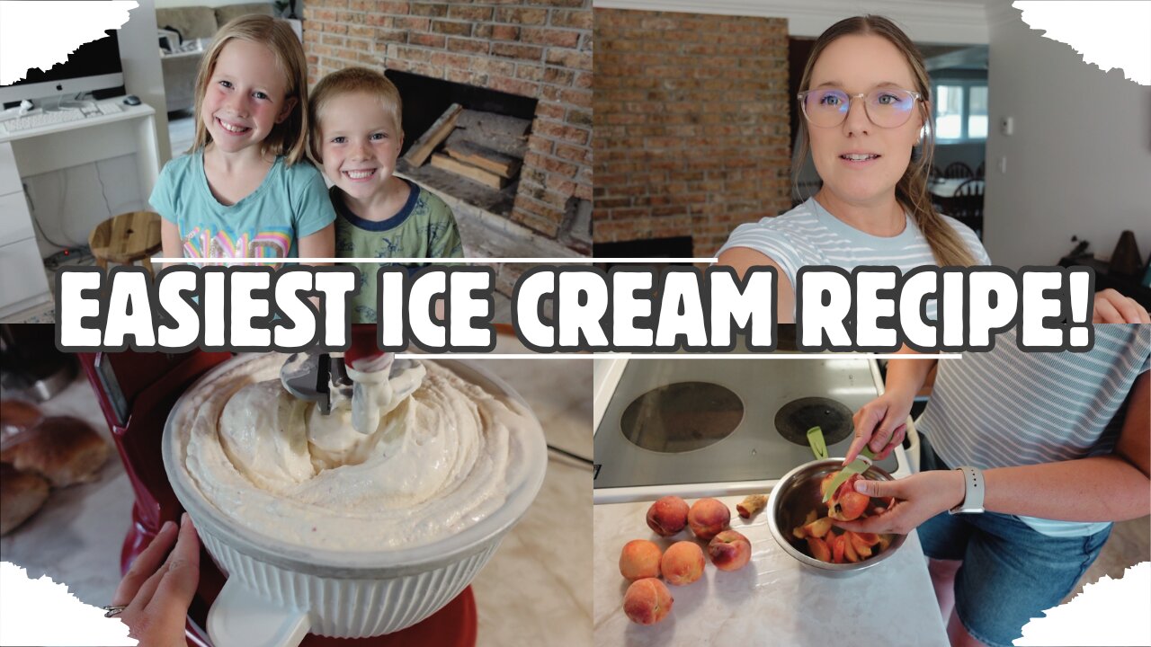 MAKE HOMEMADE ICE CREAM WITH ME & GOODBYE TO SUMMER! | VLOG
