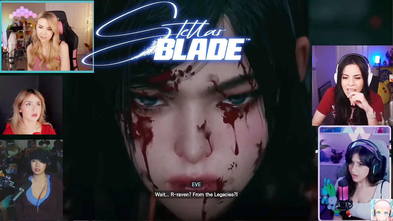 Gamer Girls React to Raven - The BLACKWINGED Naytiba Reveal
