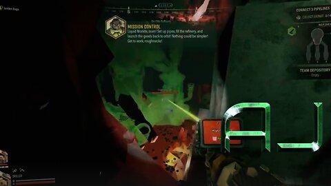 Deep Rock Galactic - Huuli Hoarder splattered