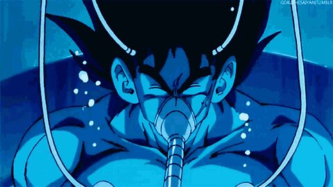 🟢Goku in the Healing Chamber 🫧 | Relaxing ASMR Ambience (Dragon Ball Inspired) 🟢