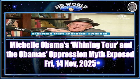 Michelle Obama’s ‘Whining Tour’ and the Obamas' Oppression Myth Exposed
