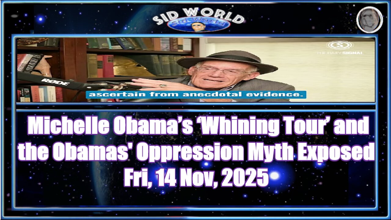 Michelle Obama’s ‘Whining Tour’ and the Obamas' Oppression Myth Exposed