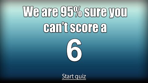 Unbeatable Mixed Trivia Quiz