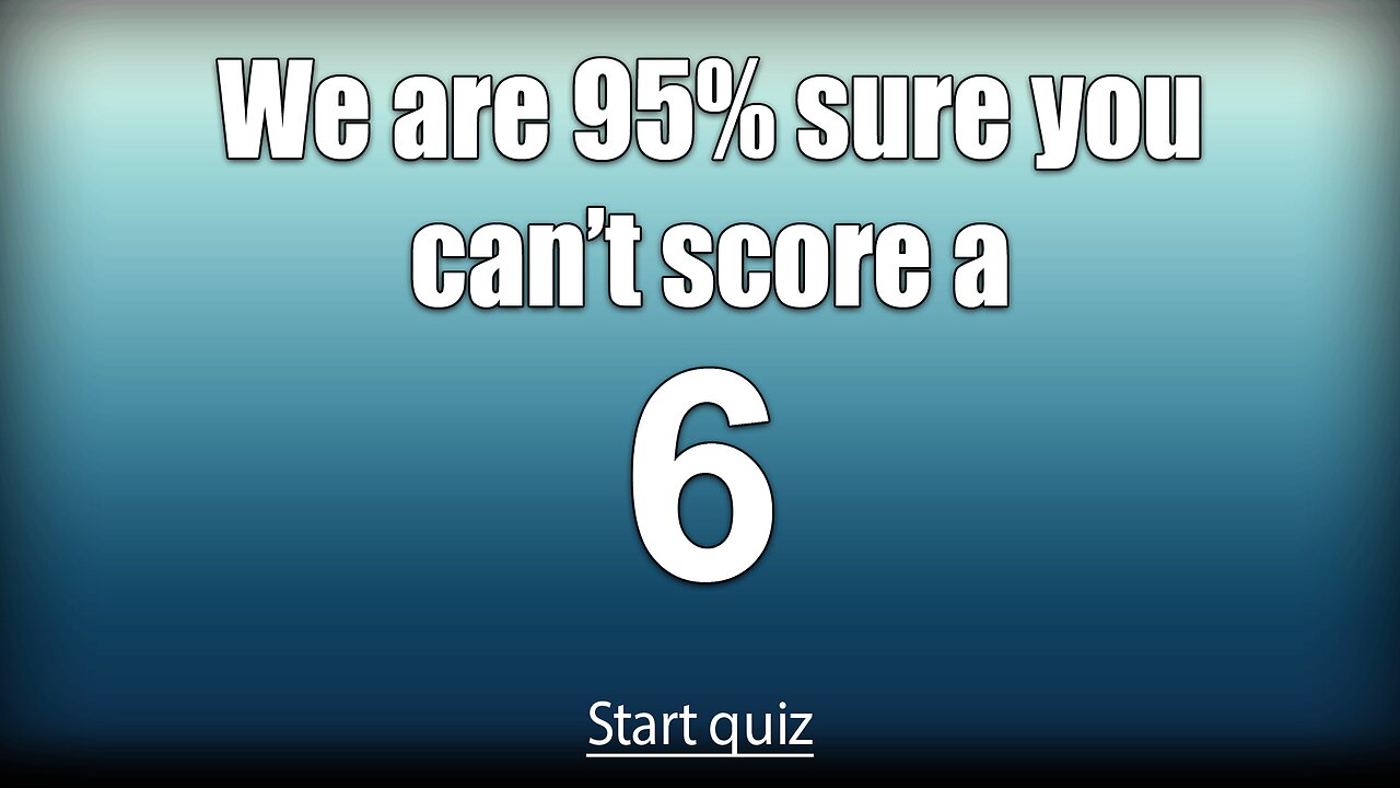 Unbeatable Mixed Trivia Quiz