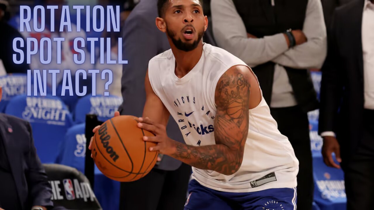 Do the Knicks have a backup point guard conundrum with Jalen Brunson returning?